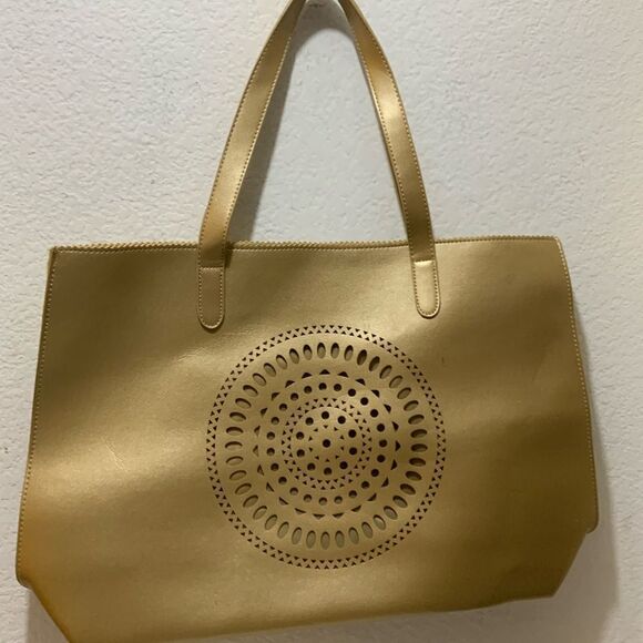 Neiman Marcus Gold Tote Bag - Picture 2 of 7